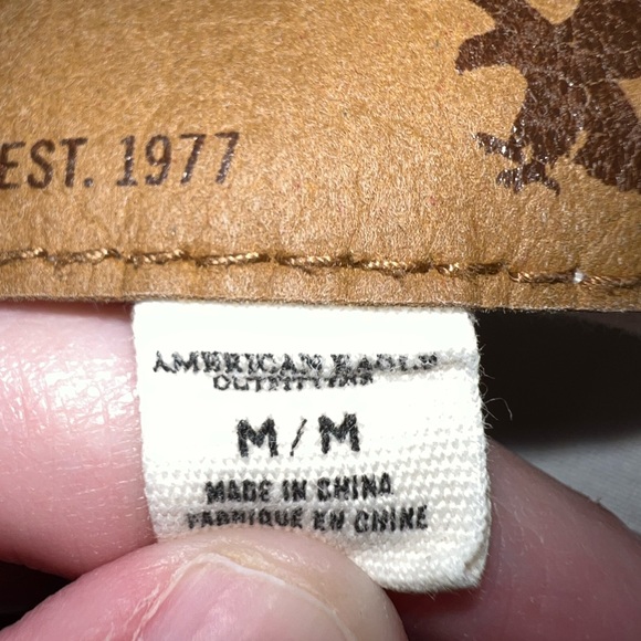 American Eagle Sweater Jean Jacket - Picture 8 of 10